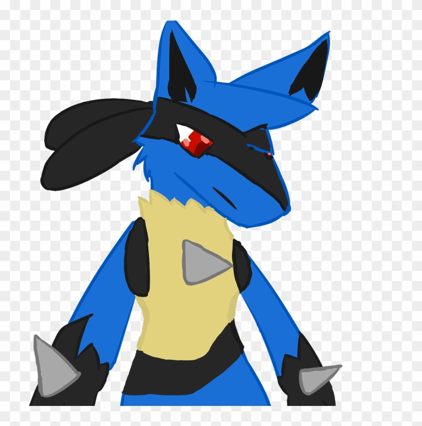 Lucario By Doglovermastiff Lucario By Doglovermastiff - Cartoon #1687056