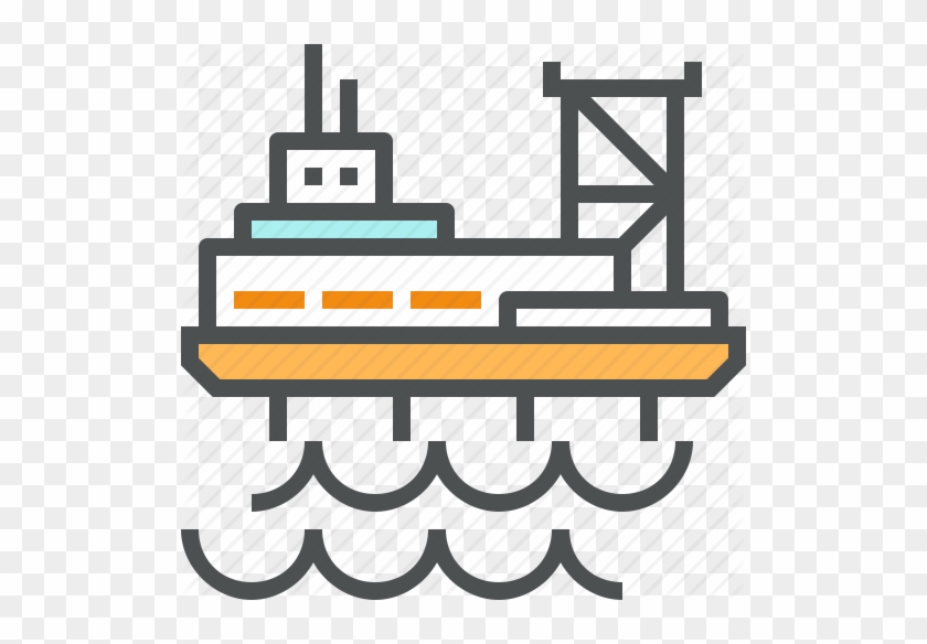 Gas Offshore Platform Sea - Offshore Platform Icon #1687070