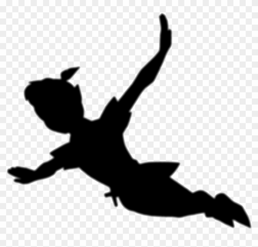 Peter Pan Tinkerbell Flying Cartoon Car Bumper Sticker Decal 5'' x 4