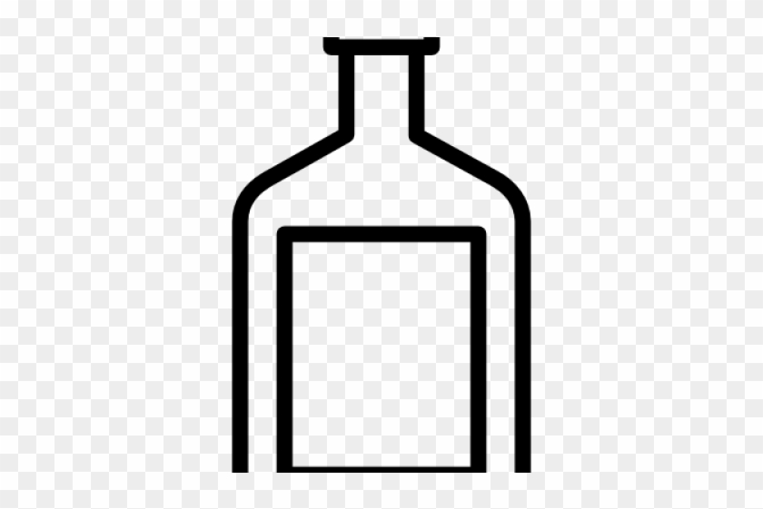 Spirit Clipart Alcohol Bottle - Glass Bottle #1687117