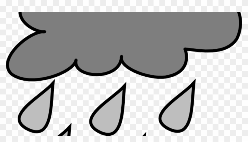 Cartoon Cloud With Rain #1687149