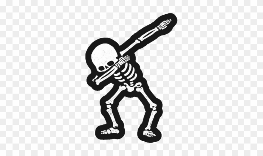 Koszulka Dabbing Skeleton - Dabbing Skeleton Santa #1687155