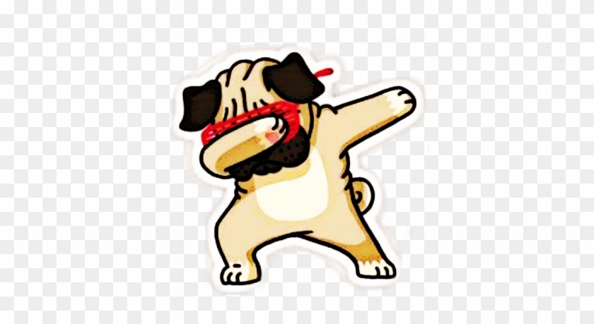 Pug Doing A Dab #1687164