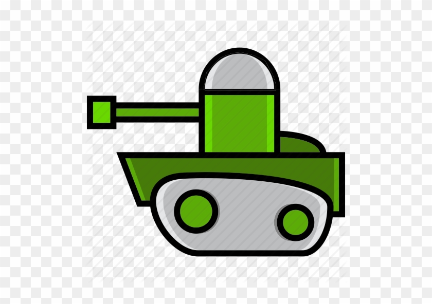 Battle Military Tank Vat - Cartoon #1687373
