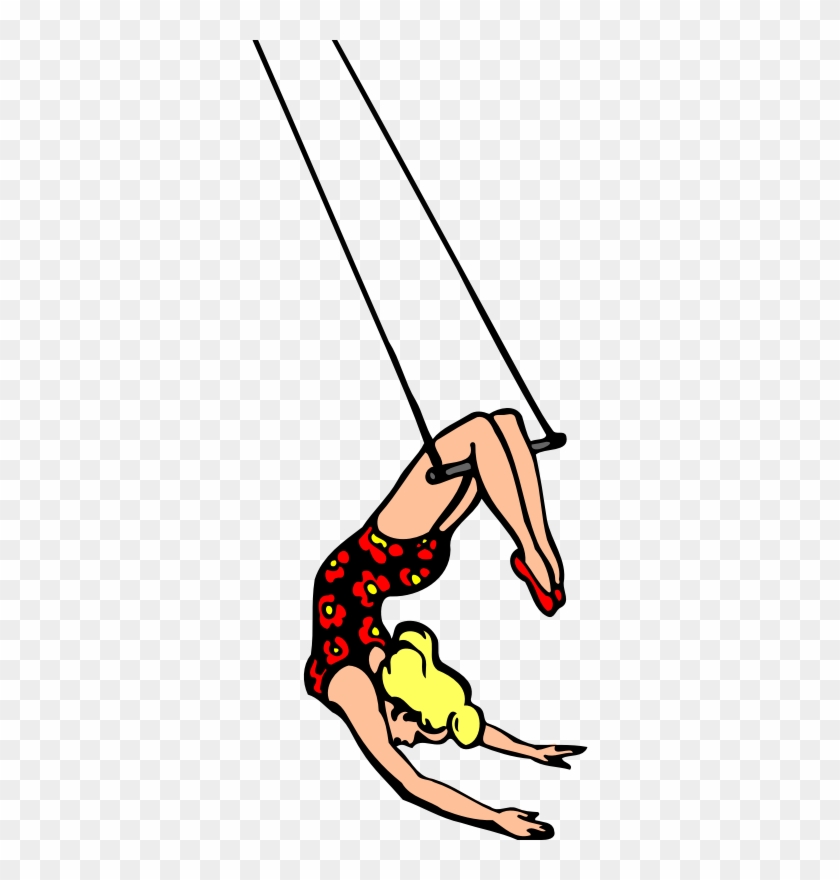 Medium Image - Trapeze Artist Clipart #1687514