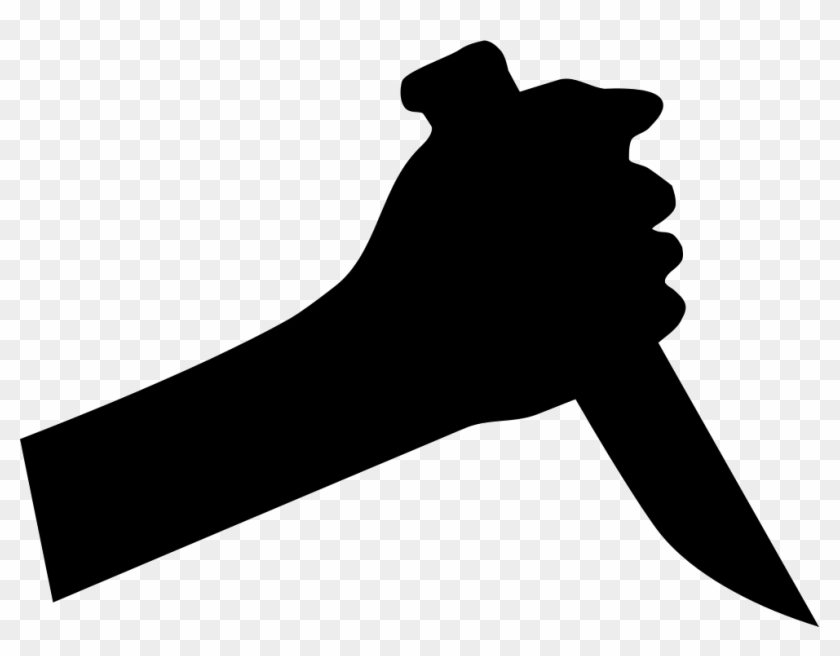 Intentional Injury Svg Png Icon Free Download - Hand With Knife #1687557
