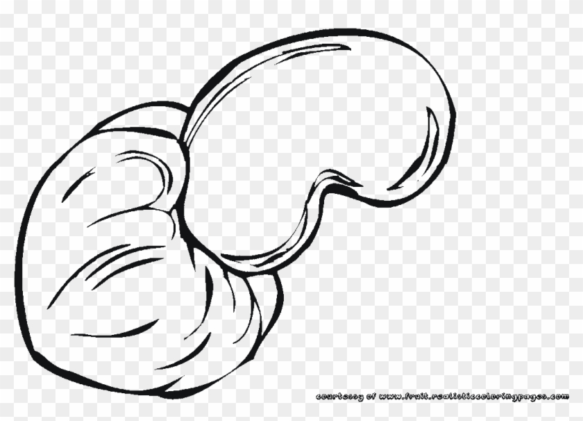 Cashew Clipart Black And White Cashew Coloring Pages - Cashew Clipart Black And White T #1687558