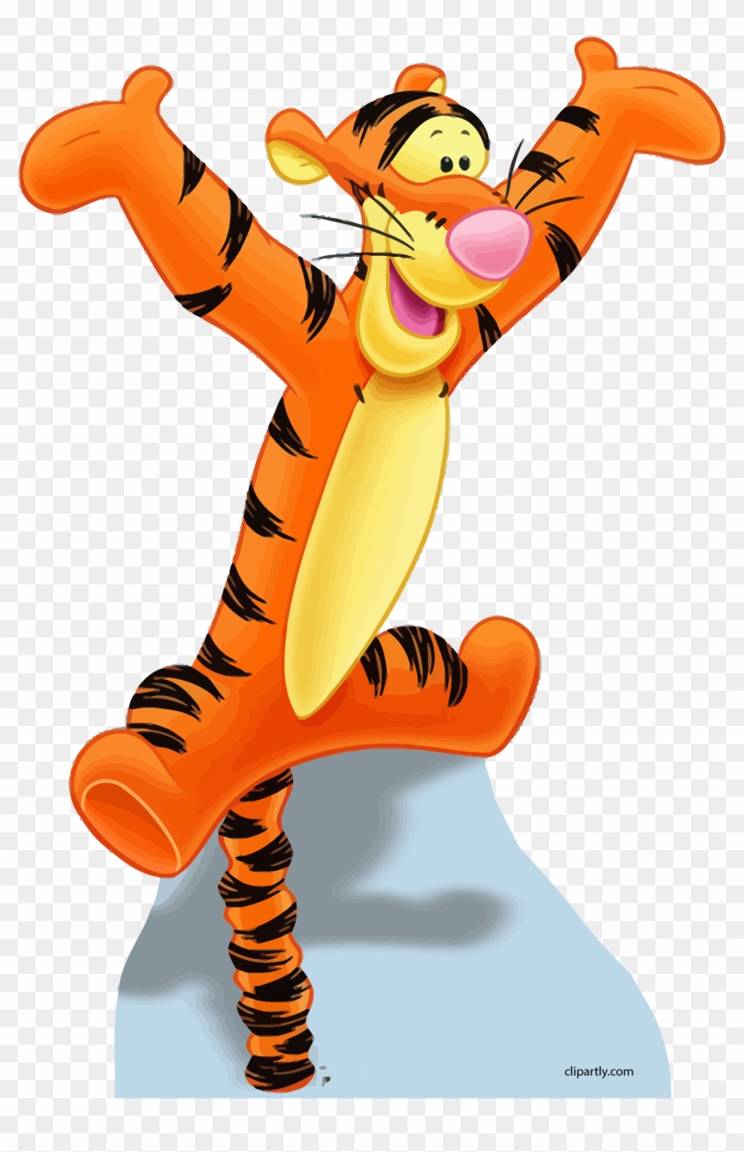 Winnie The Pooh Tigger Joy Clipart Png - Winnie The Pooh (life Size Stand Up) #1687635