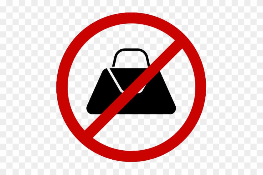 No Handbags - No Purse Sign #1687701