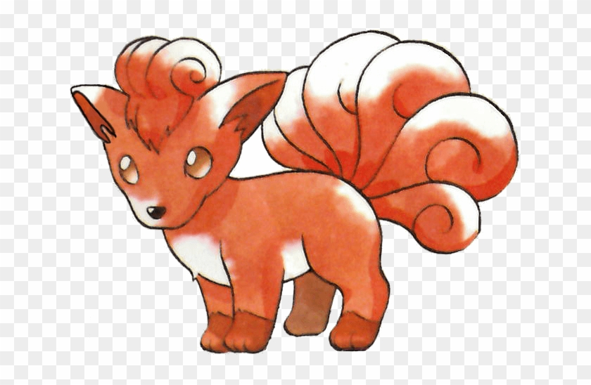 #vulpix From The Official Artwork Set For #pokemon - Vulpix Sugimori #1687991