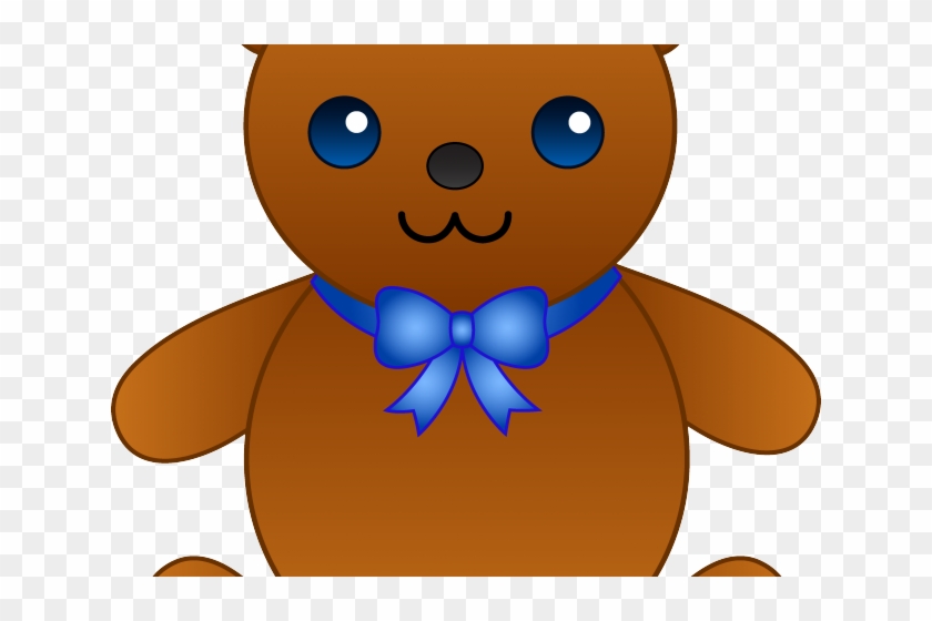 Gummy Bear Clipart Cute Anime - Cartoon Christmas Teddy Bear #1687992