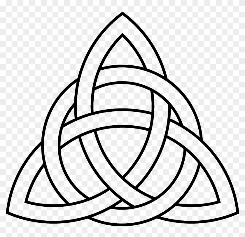 Celtic Knot Triangle #1688121