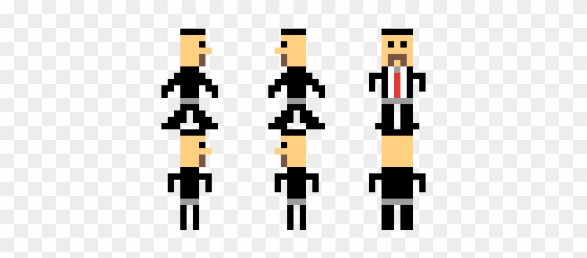 Fbi Pixel Man - Cartoon #1688340