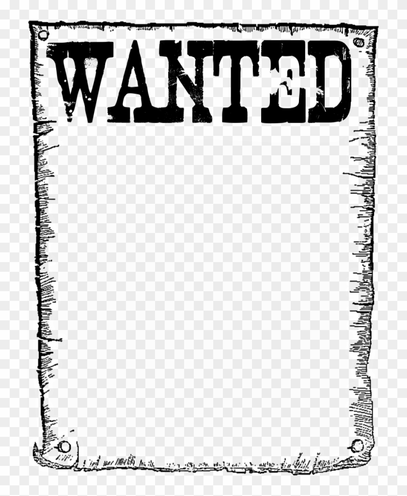 Wanted Poster Clipart Most Template Picture - Wanted Clipart #1688381