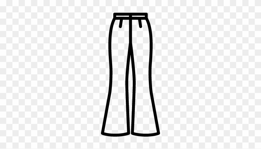 Flare Pants Vector - Flared Pants Png #1688442