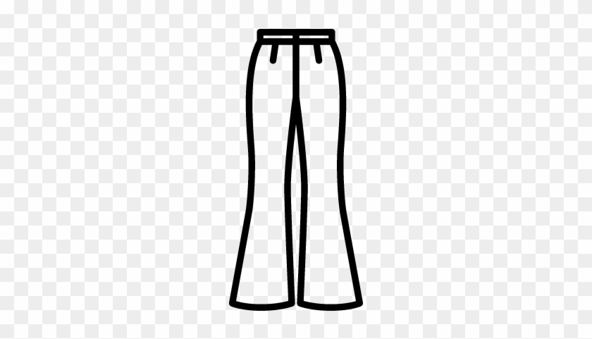 Flare Pants Vector - Flared Pants Png #1688442