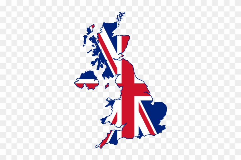 Softamo Education Group - United Kingdom Map Flag #1688521