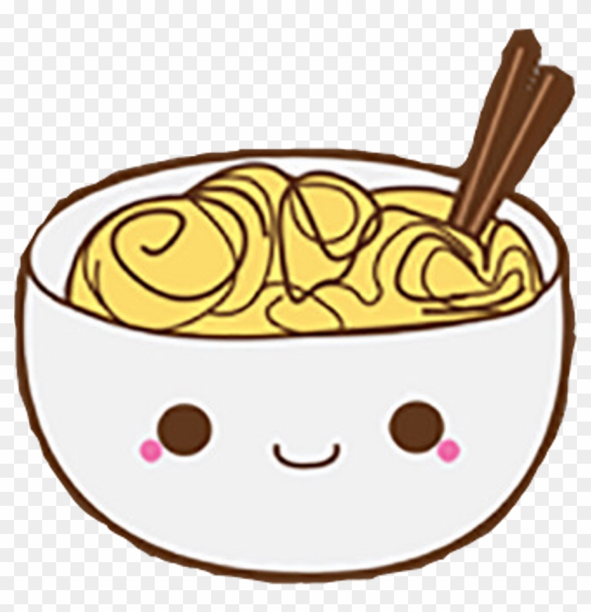 #noodles #challenge #cute #kawaii #kawaiisticker #bowl - Cute Noodles #1688612