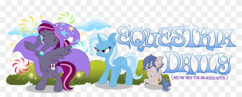 Banner, Cape, Clothes, Cloud, Equestria Daily, Equestria - Cartoon #1688635