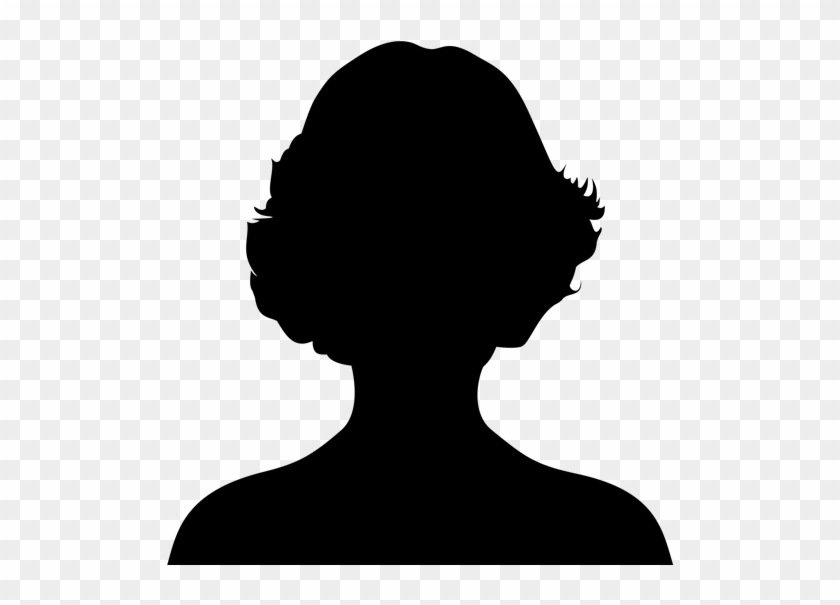Aly - Female Front Face Silhouette #1688769