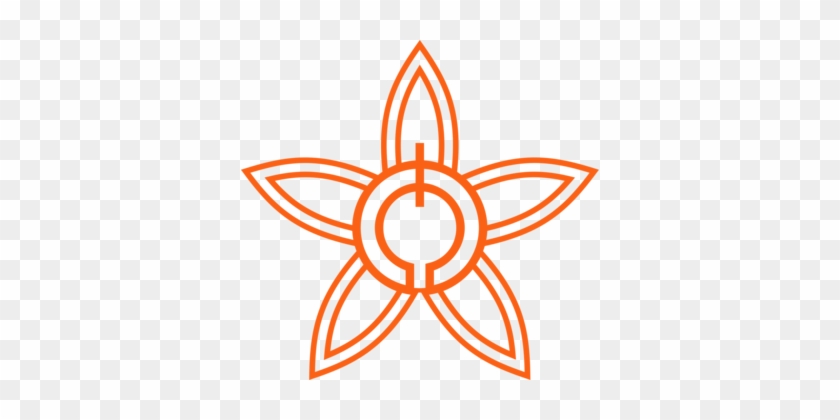 Geometric Shape Art Computer Icons - Jungle Flower Clip Art #1688820