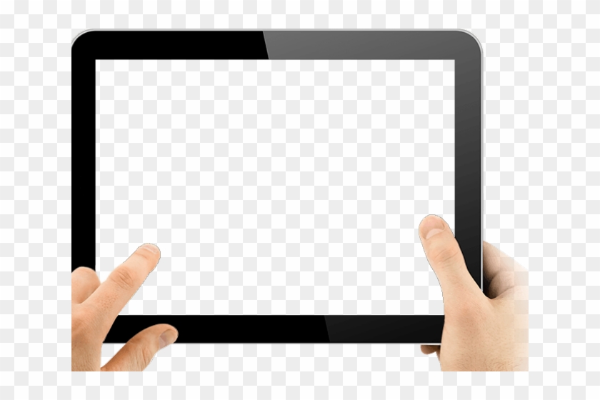 Tablet Clipart Holding - Sap Hana Cloud Platform Mobile #1688837
