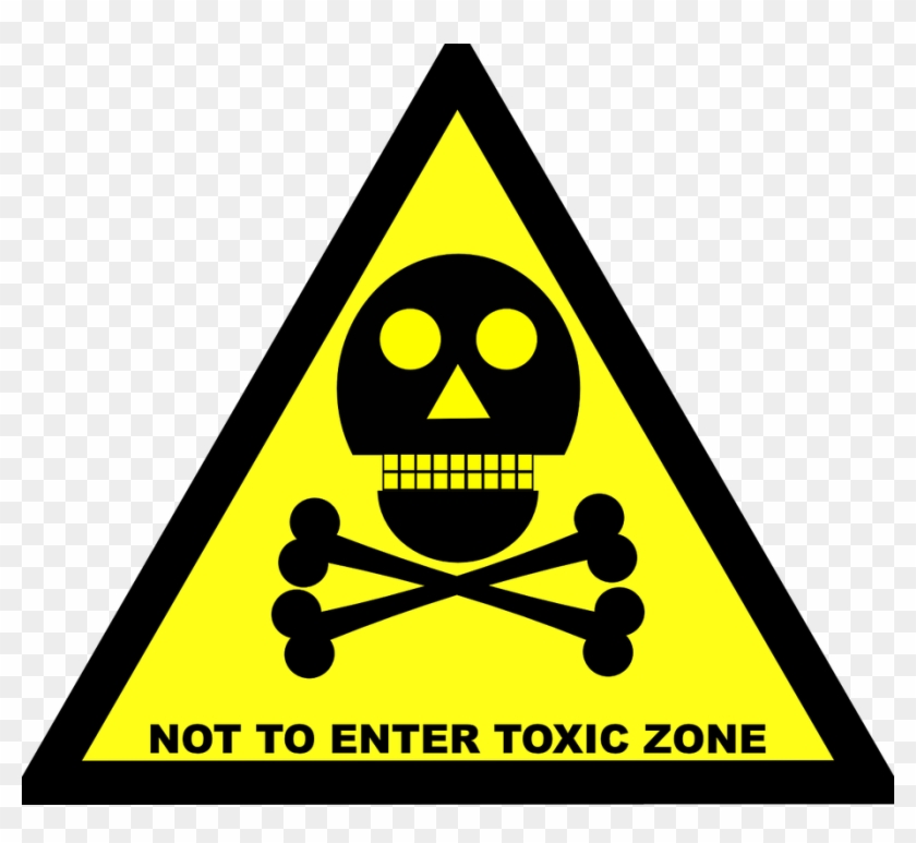 Picture - Toxic Do Not Enter Sign #1688928