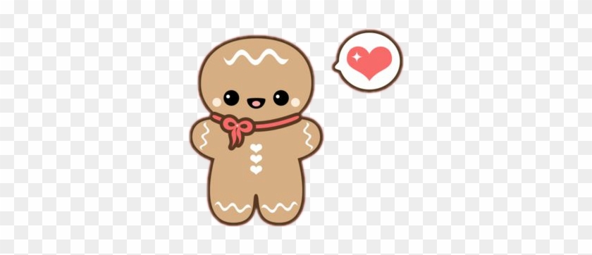 Cute Cartoon Gingerbread Man #1688935