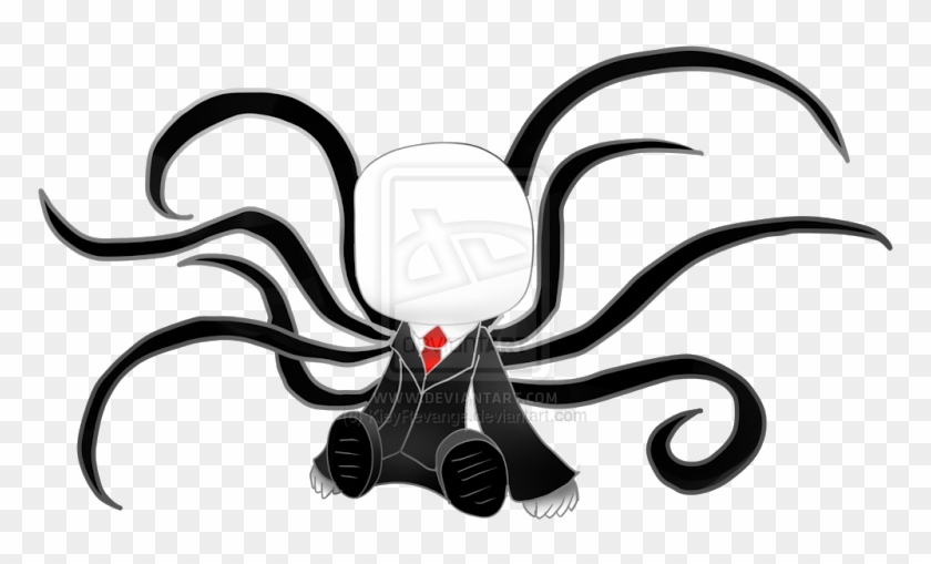 Slenderman Clipart Grandma - Chibi Slenderman #1688940