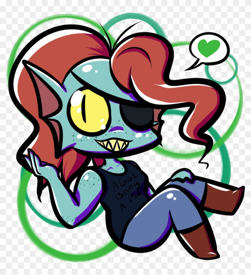 Guys, Here Me Out- Undyne With Freckles - Cartoon #1689138