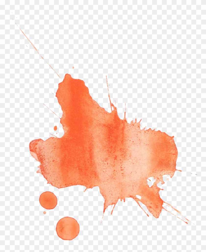 Vector Freeuse Download Watercolor Splatter Png Onlygfx - Watercolor Painting #1689143