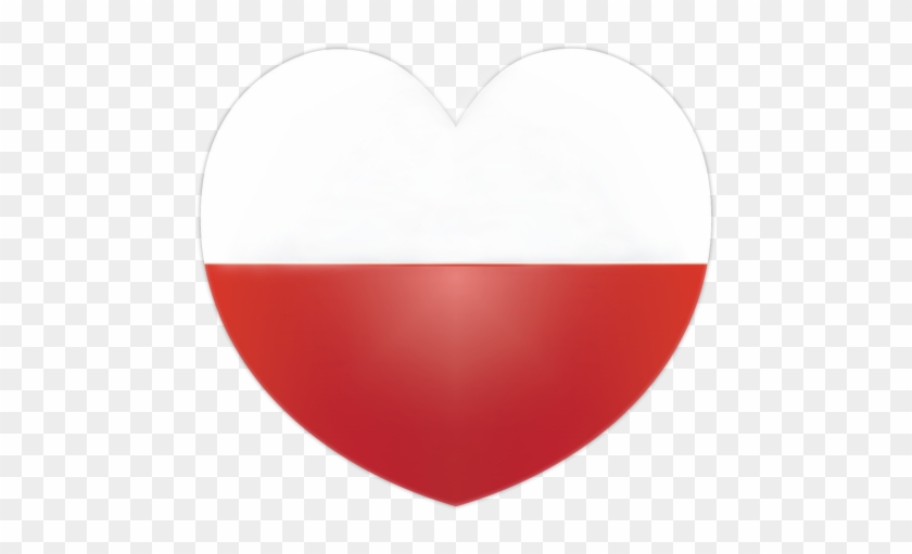 Heart,flag,poland,polish Of Poland - Heart #1689175