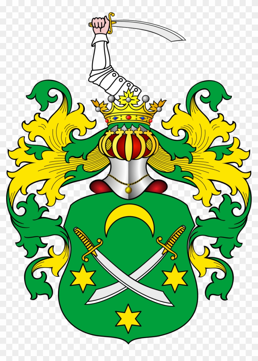 Heraldry Family Coat Escutcheon Arms Of Polish Clipart - Oksza Herb Png #1689177
