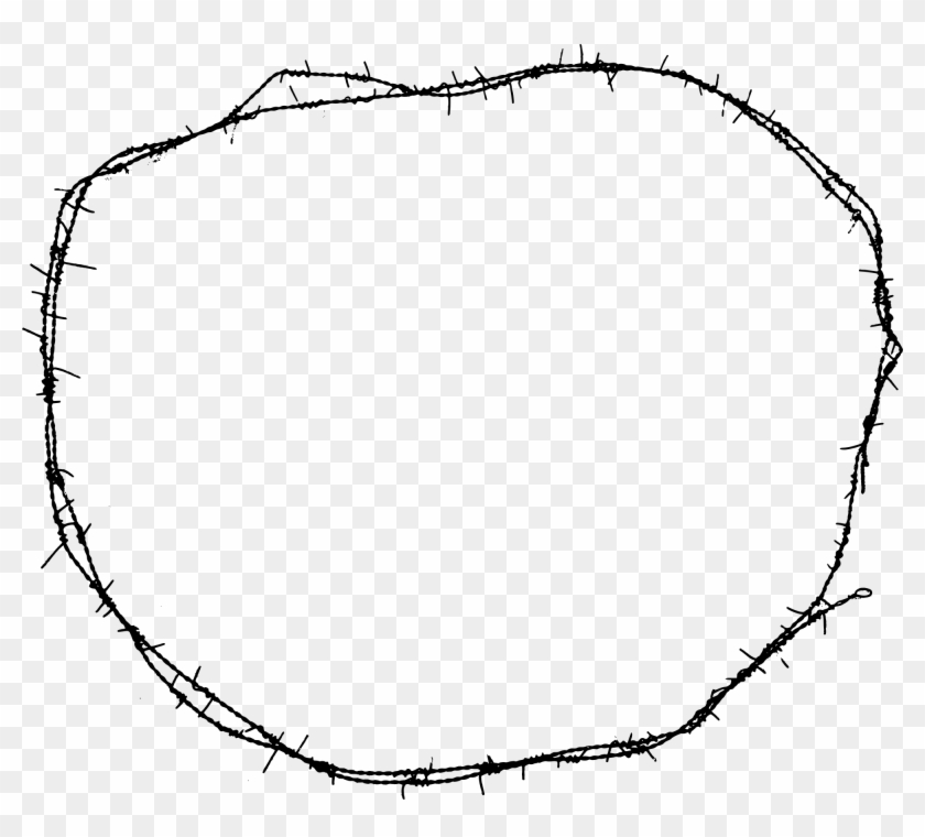 Free Download - Alambre De Puas Png Circulo #1689284