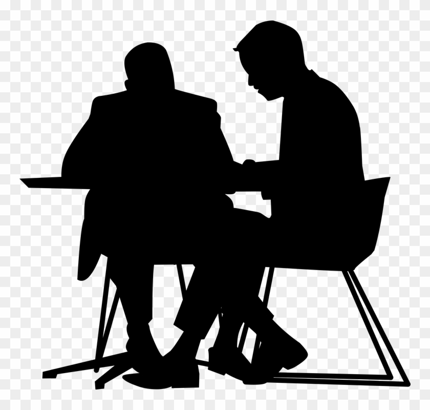 The Post Earlier Today About Witness Statements In - Two People Meeting Silhouette Png #1689445