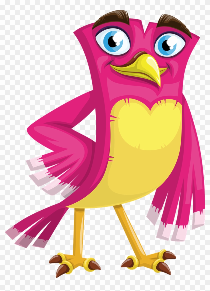 Bird Female Girl - Female Bird Clipart #1689467