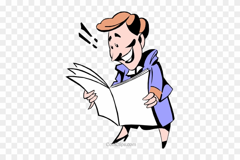 Cartoon Woman With Papers Royalty Free Vector Clip - Cartoon Woman With Papers Royalty Free Vector Clip #1689657