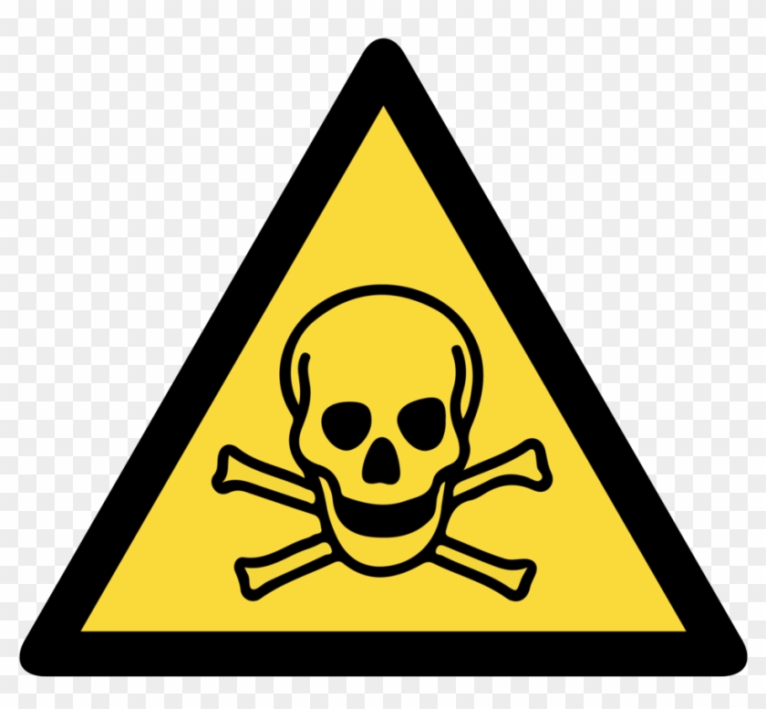 Risks Are Potentially Significant And Can Lead To Toxic - Dangerous Chemicals Sign #1689680