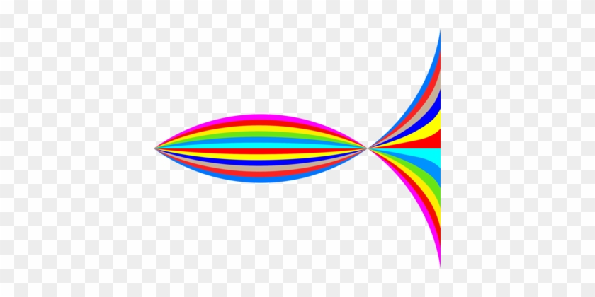 Computer Icons Light Color Fish - Rainbow Beam Transparent Background #1689699