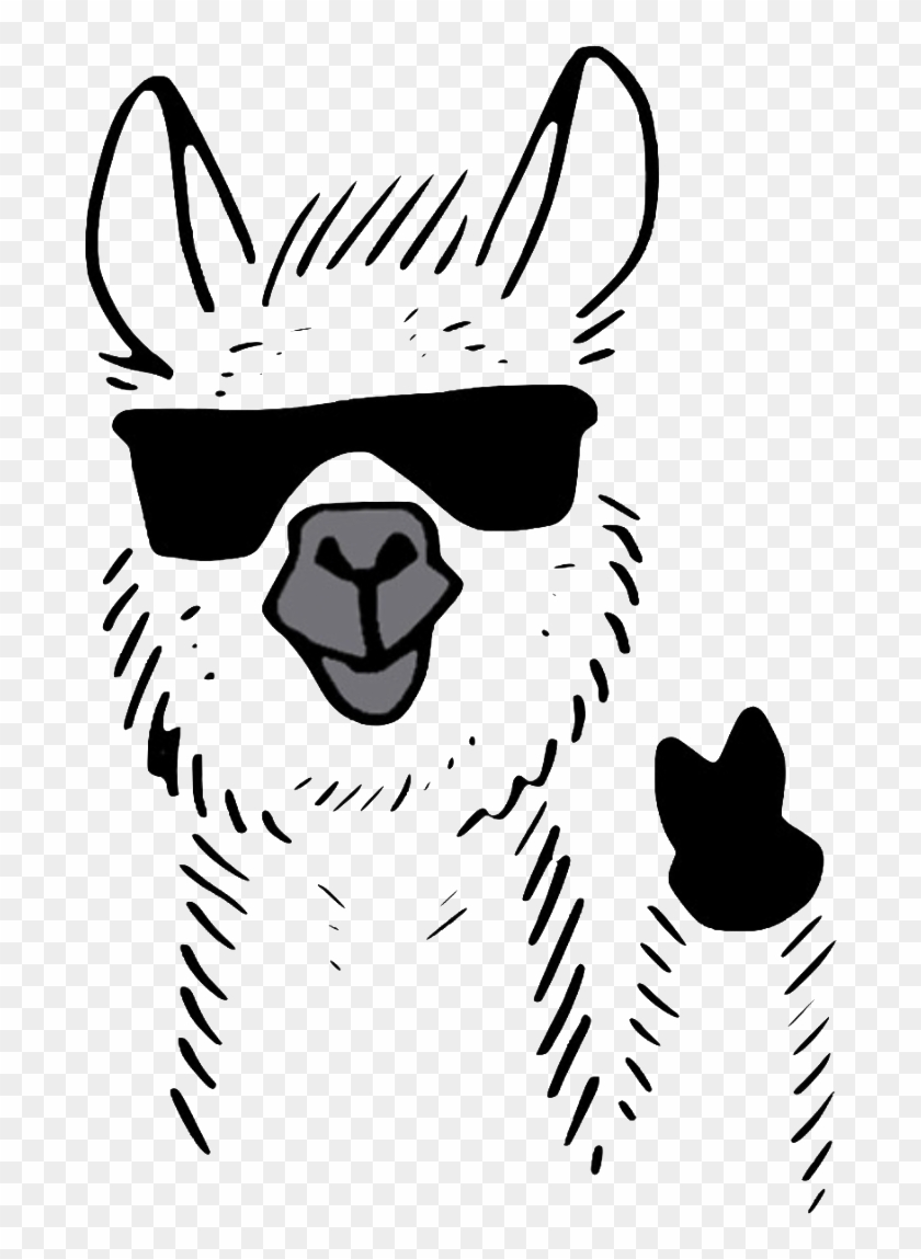 Llama Clipart Head Llama Head Transparent Free For - No Drama Llama Clipart #1689792