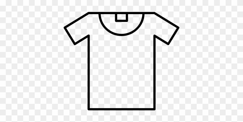 Short Sleeve T Shirt Icon - Hópehely Sablon Nyomtatható #1689815