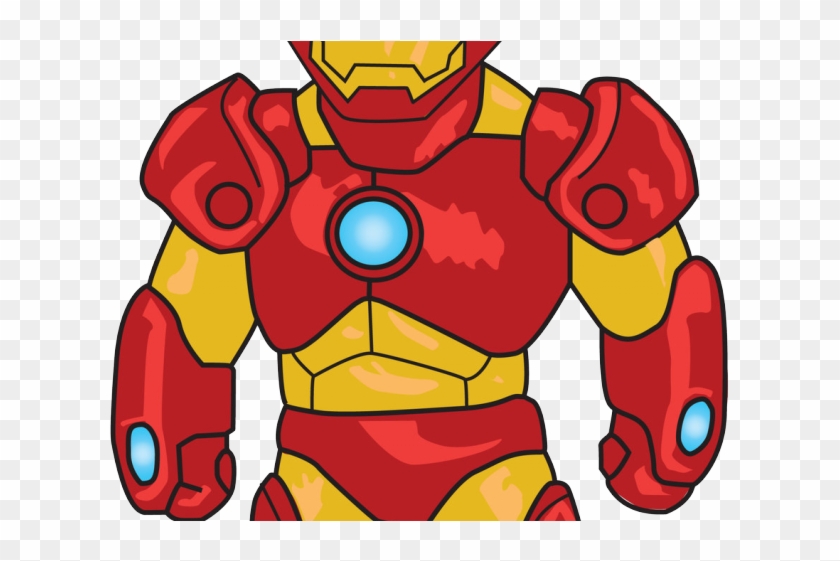 Iron Man Clipart Clip Art - Easy Iron Man Drawings #1689913