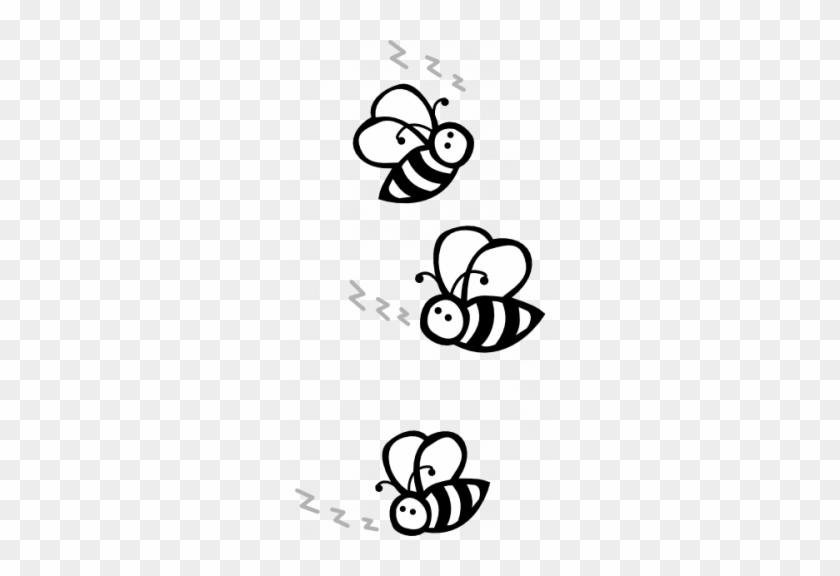 Black And White Shrimp Clipart 104691 15 Buzz Clip - Buzzing Bee Clipart Black And White #1690048