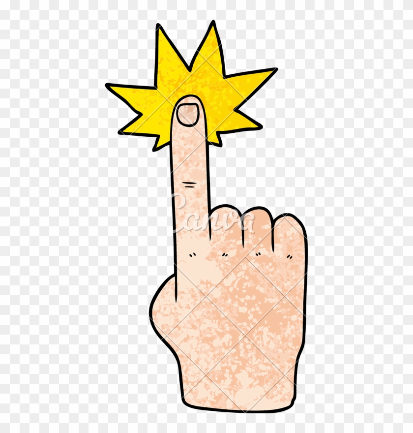 Cartoon Pointing Hand - Cartoon Pointing Hand #1690058