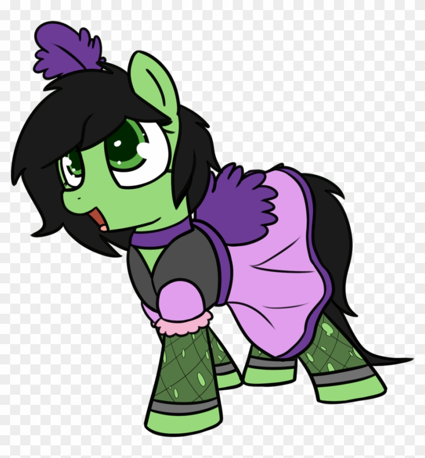 Neuro, Clothes, Cute, Dress, Female, Filly, Happy, - Cartoon #1690068