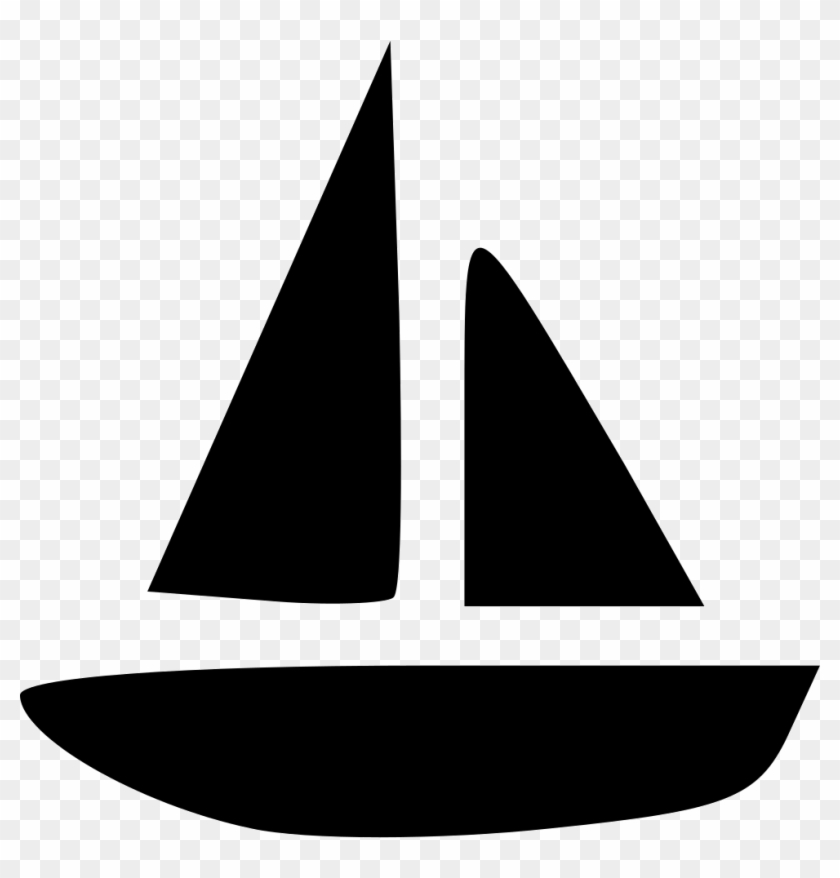 Sailboat Svg Png Icon Free Download - Ship Png Black And White #1690148
