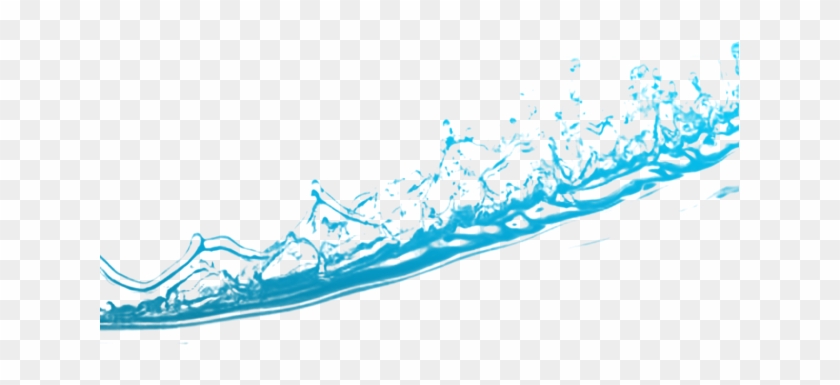Water Splash Clipart Background, Water Png, Sea Water, - Vektor Air Png #1690218
