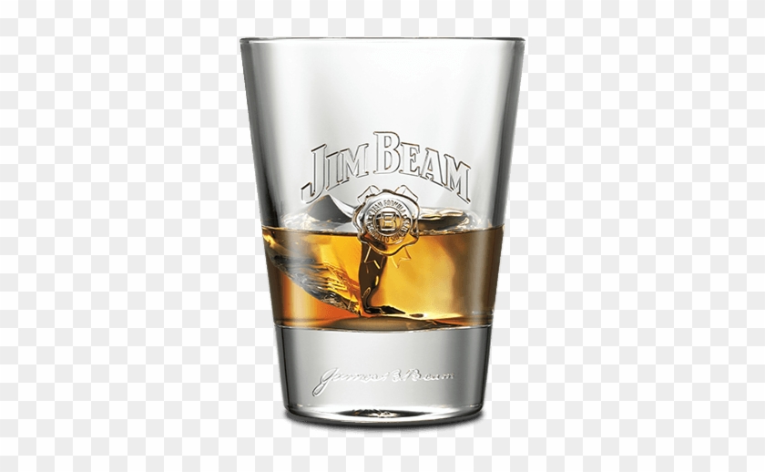 Jim Beam Single Barrel Straight Bourbon Whiskey Ⓒ - Jim Beam Whisky Glass #1690284