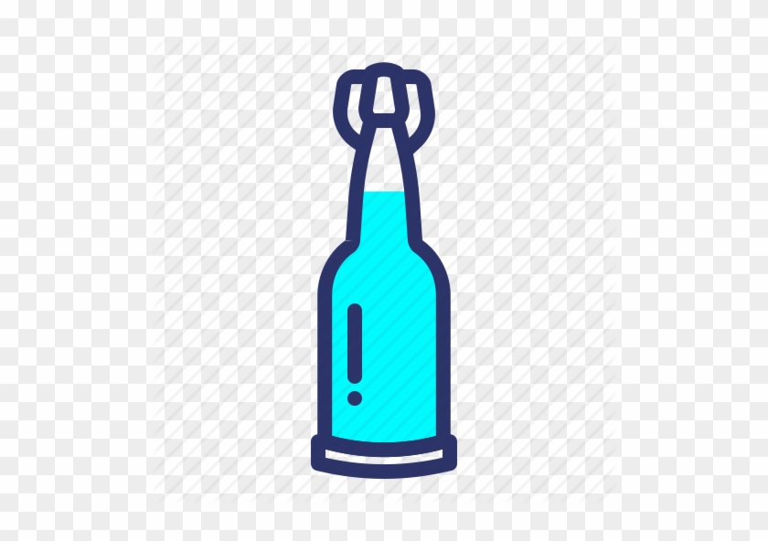 Bottle Clipart Bottle Beer Whiskey - Glass Bottle #1690295