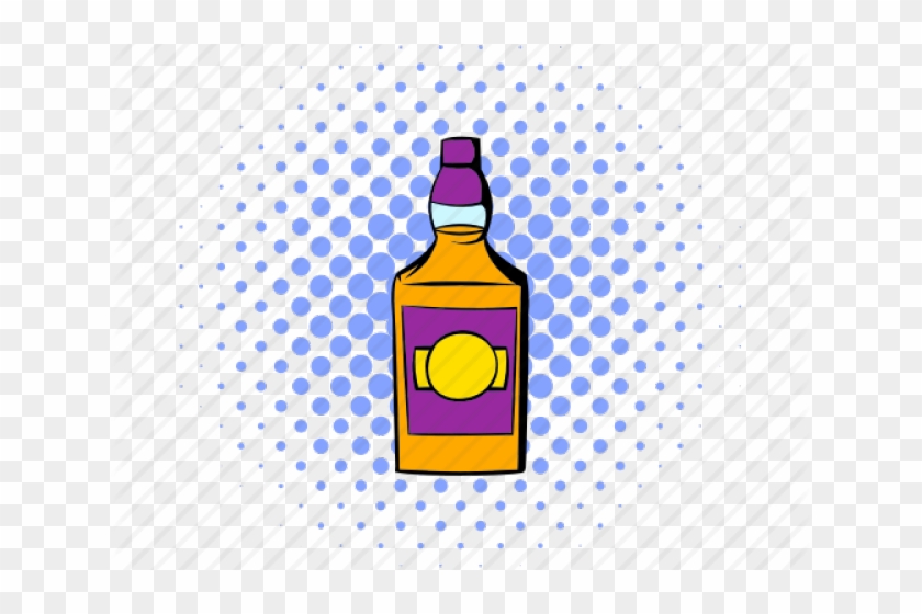 Whiskey Clipart Alcohol Bottle - Comic Thumbs Up Png #1690308